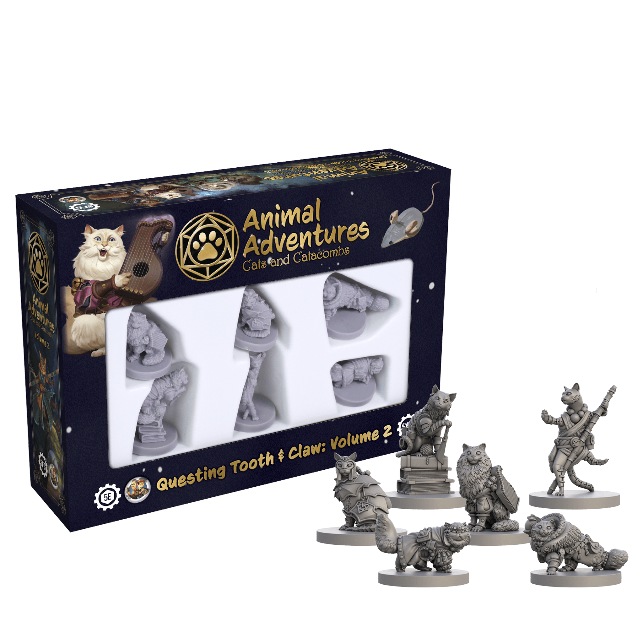 Animal Adventures: Cats and Catacombs - Volume 2
