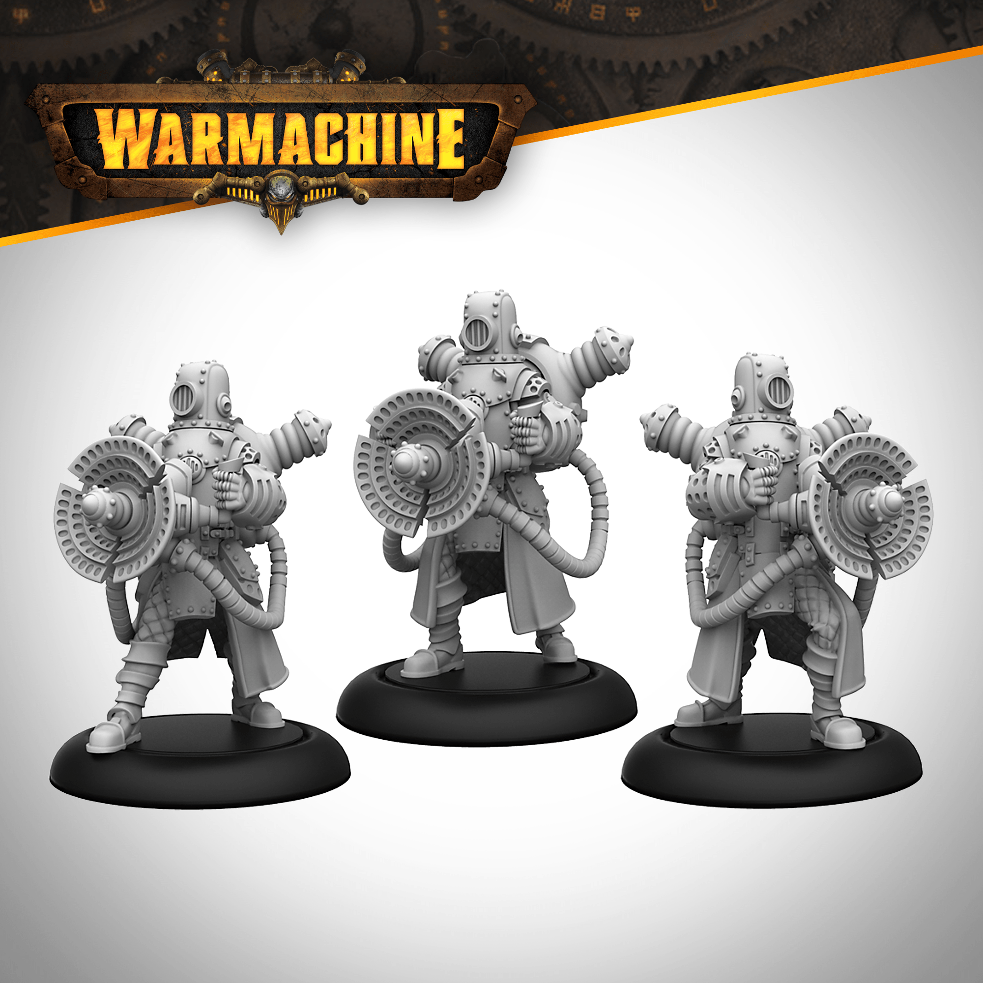 Warmachine: Cygnar Storm Forge Command Cadre
