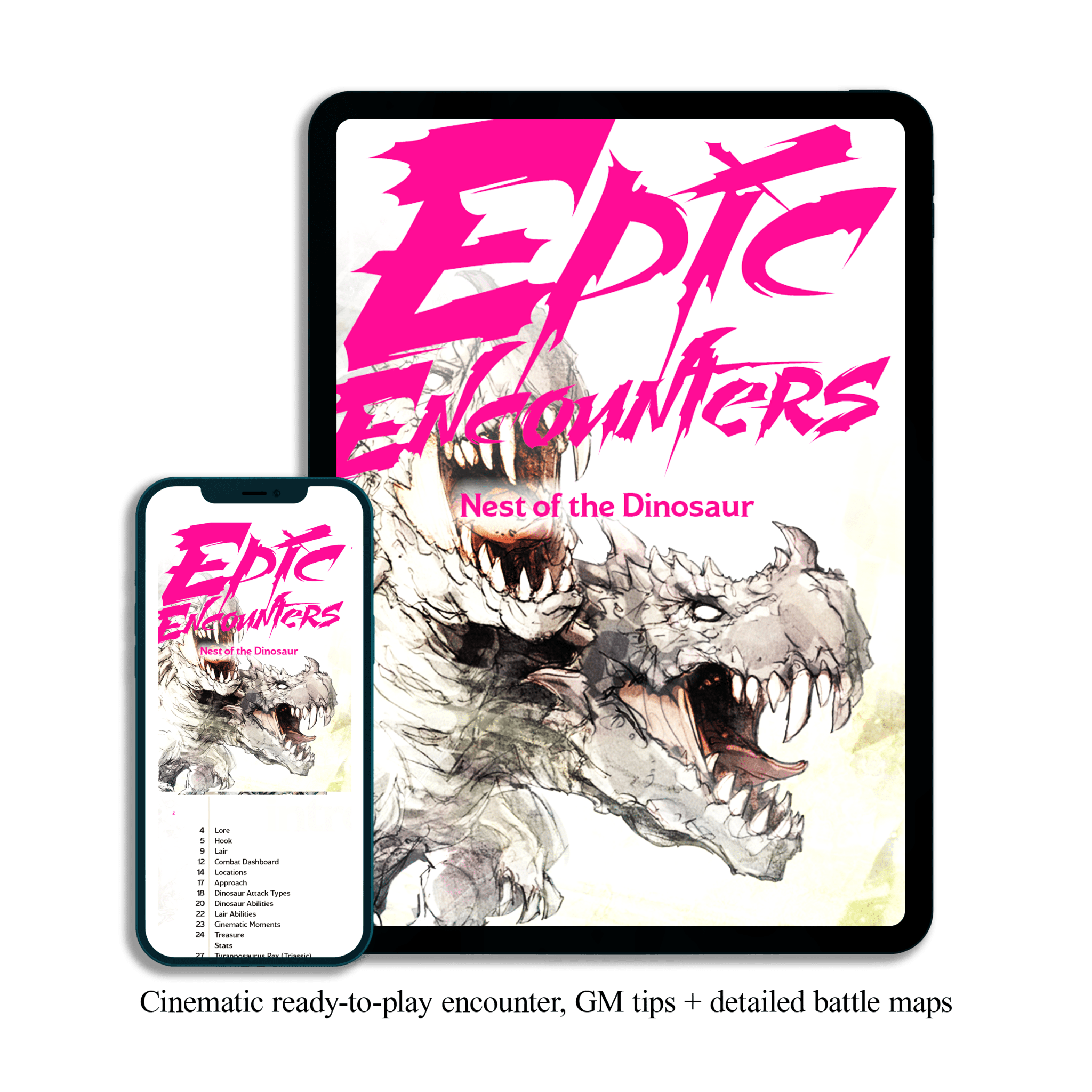 Epic Encounters: Nest of the Dinosaur (PDF)